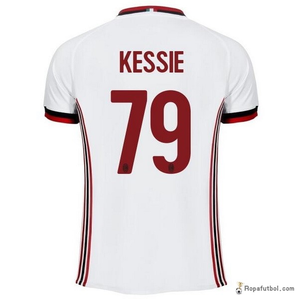 Camiseta AC Milan Replica Segunda Ropa Kessie 2017/18